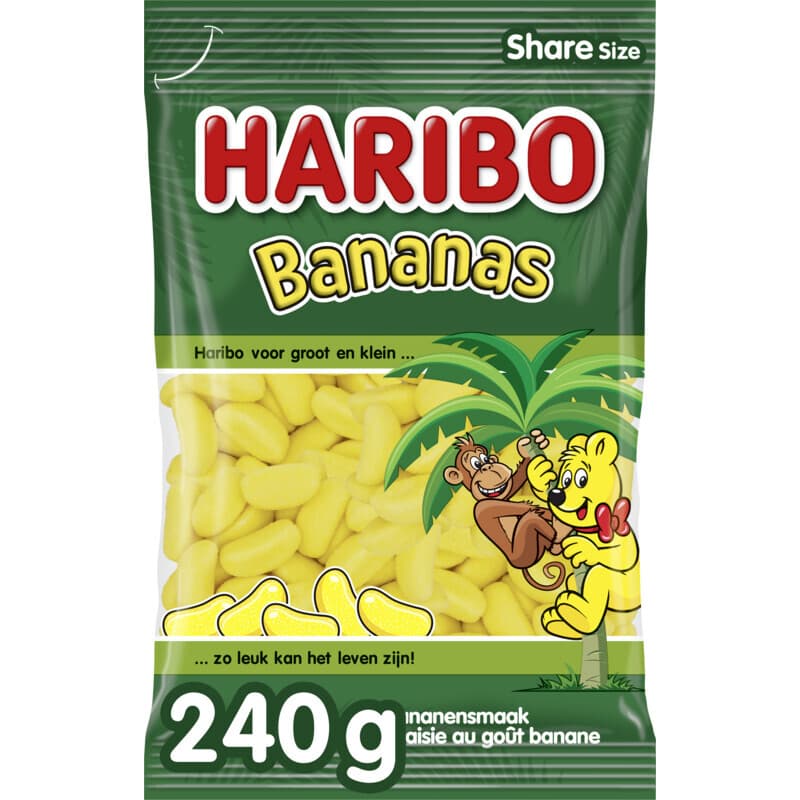 Haribo Bananen - 240 g