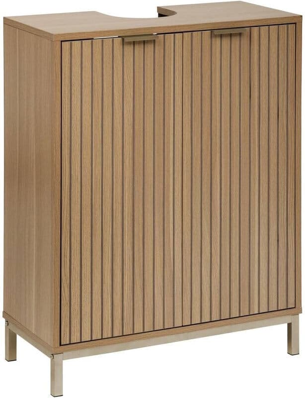 5five Onderbouw Tasso Opbergunit - Bamboe en Spaanplaat, 60 x 28,5 x 80 cm