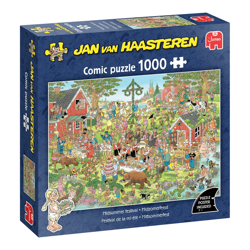 Jan Van Haasteren Midsummer Festival Puzzel - 1000 stuks, JUM0029