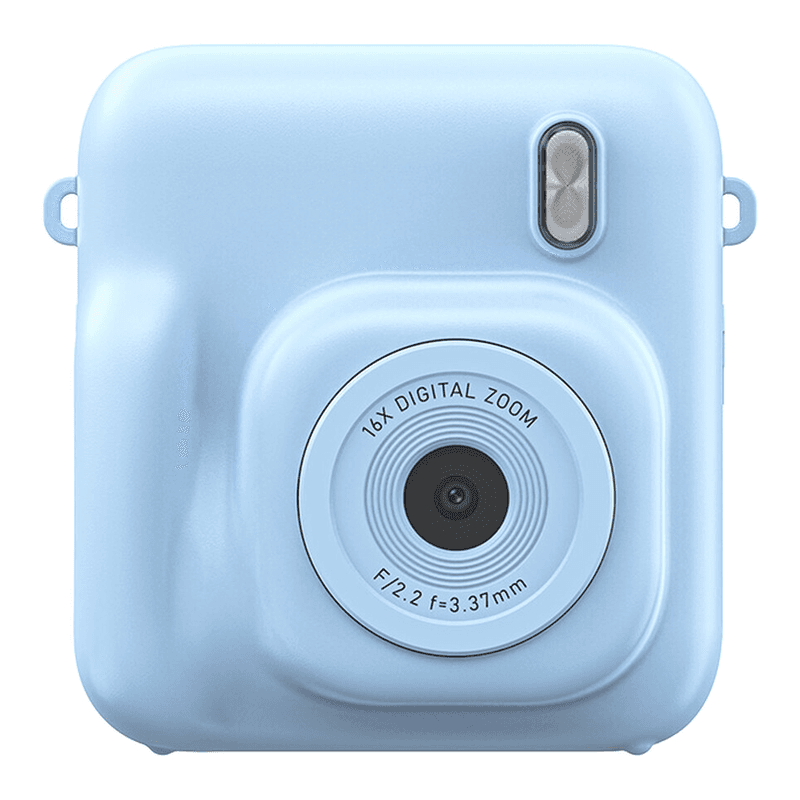 Songdian Instant Print Camera Cadeau voor Meisjes en Jongens Speelgoed Kerst- en Verjaardagscadeau - blauw