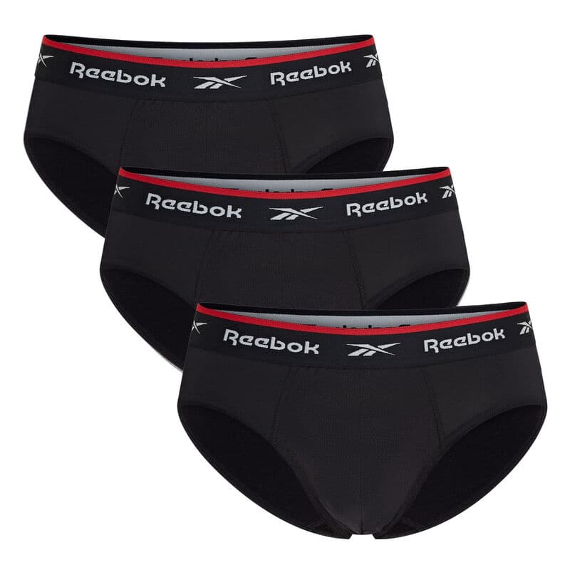 Reebok Wiggins herenslip - zwart, maat S