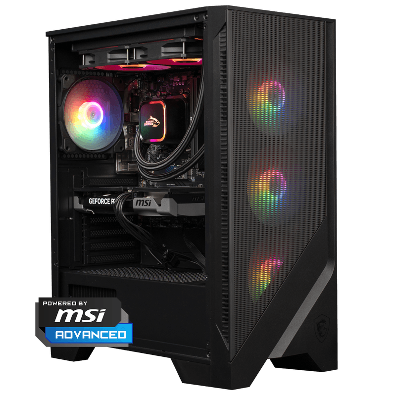 Shark Bloodlust R500 Gaming PC RTX5060TI/R5/16GB/1TB - Powered by MSI