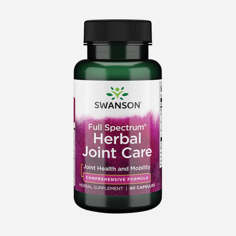 Swanson volledig spectrum kruidenondersteuning voor gewrichten 60 capsules (2 maanden)