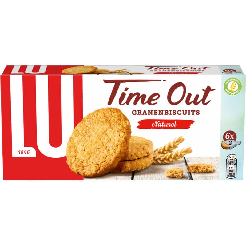 Lu Time Out Natural - 171 g
