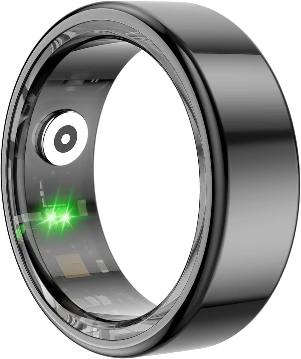 Slimme Ring - Fitness Tracker - Gezondheid Monitoren - Video Scrollen - IP68 Waterdicht - Aanslag