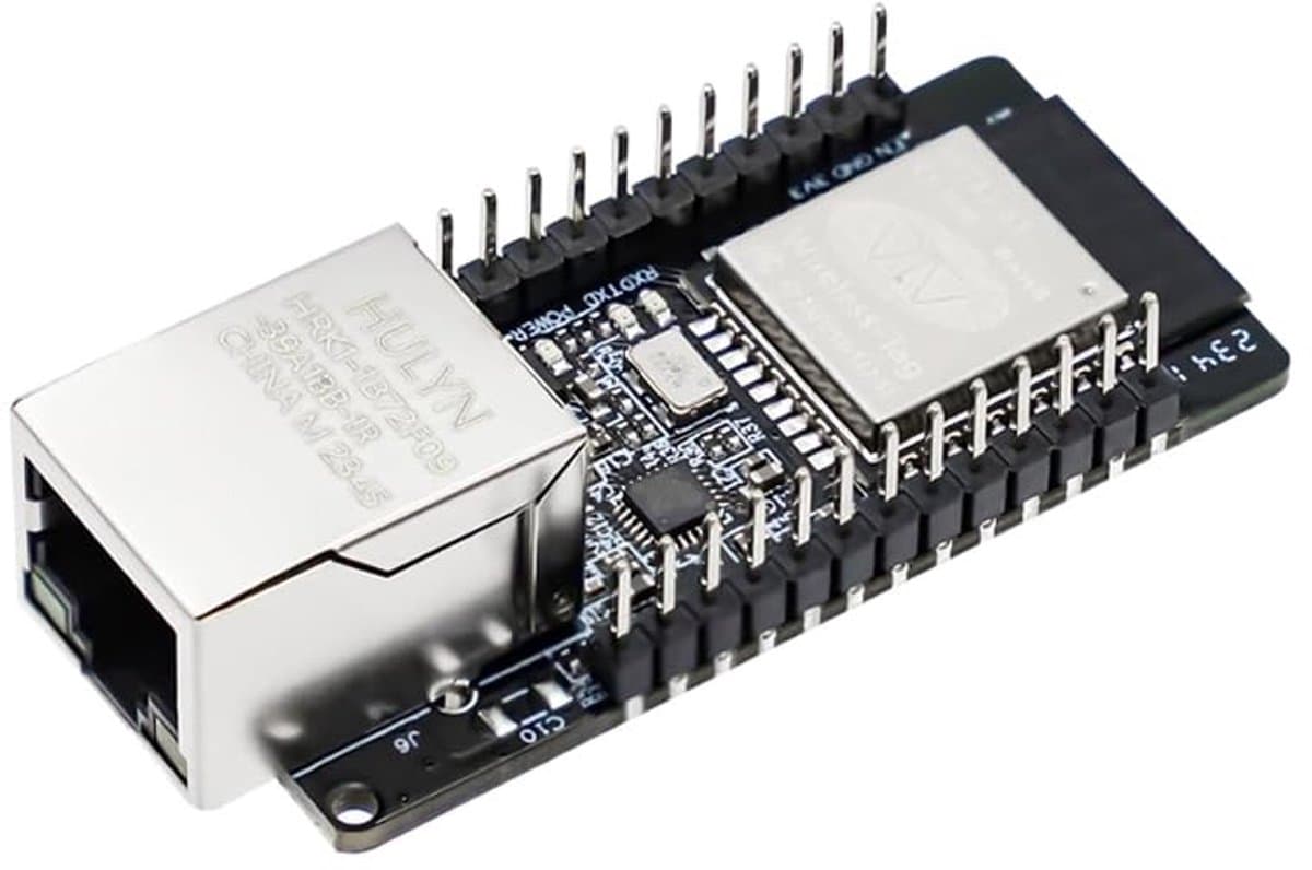 Dailygoody - WT32-ETH01 - ESP32 draadloze module - Netwerken met seriële poort - Wifi en Bluetooth - Arduino compatibel - Compact formaat