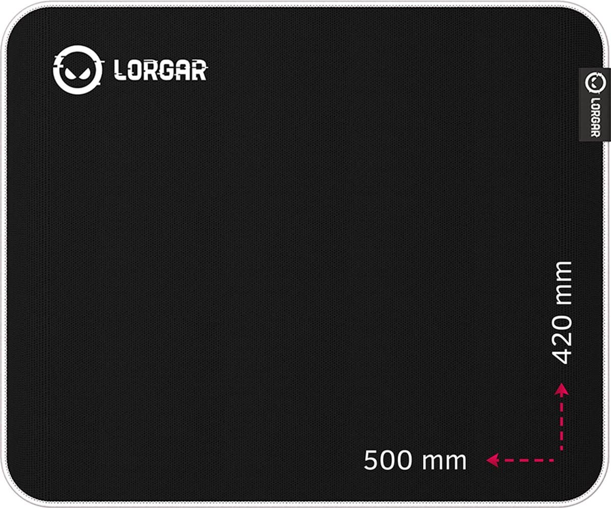Lorgar Legacer Serie - Gaming Muismat - Grote Oppervlakte - Antislip - Waterdichte Coating