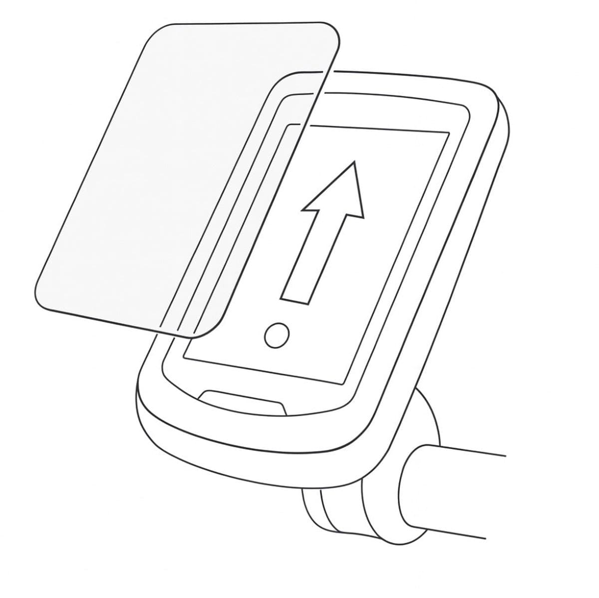 Glasbeschermer Garmin Edge 840