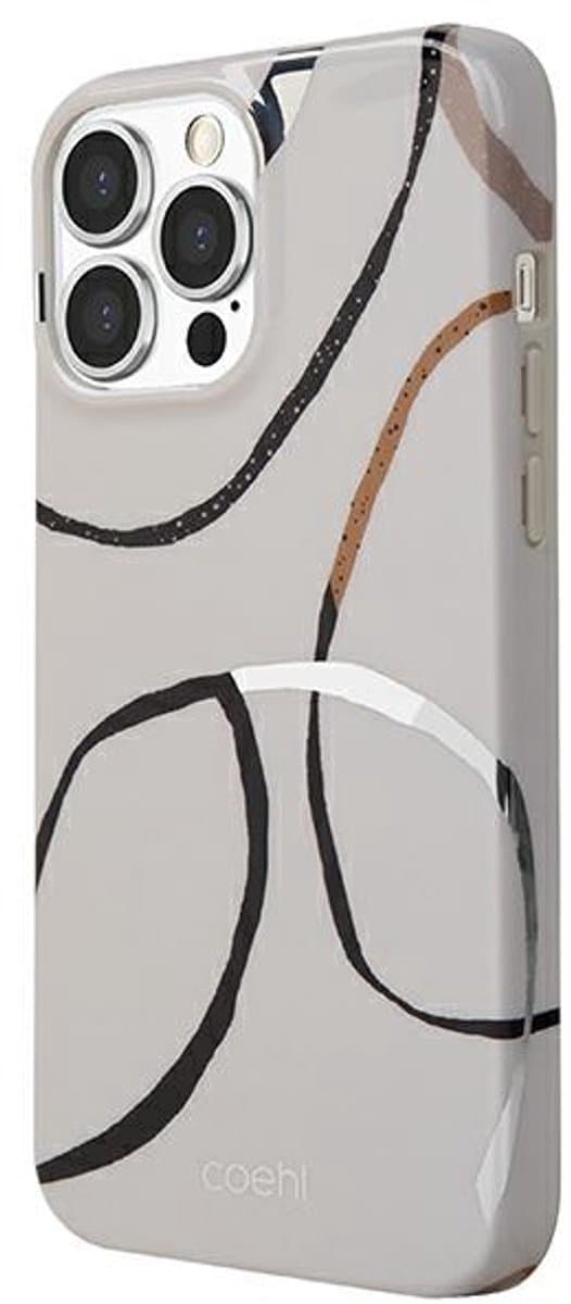 UNIQ - Coehl - Valley iPhone - 13 - Pro - Max - 6.7 - hoesje - zand/zacht - zand