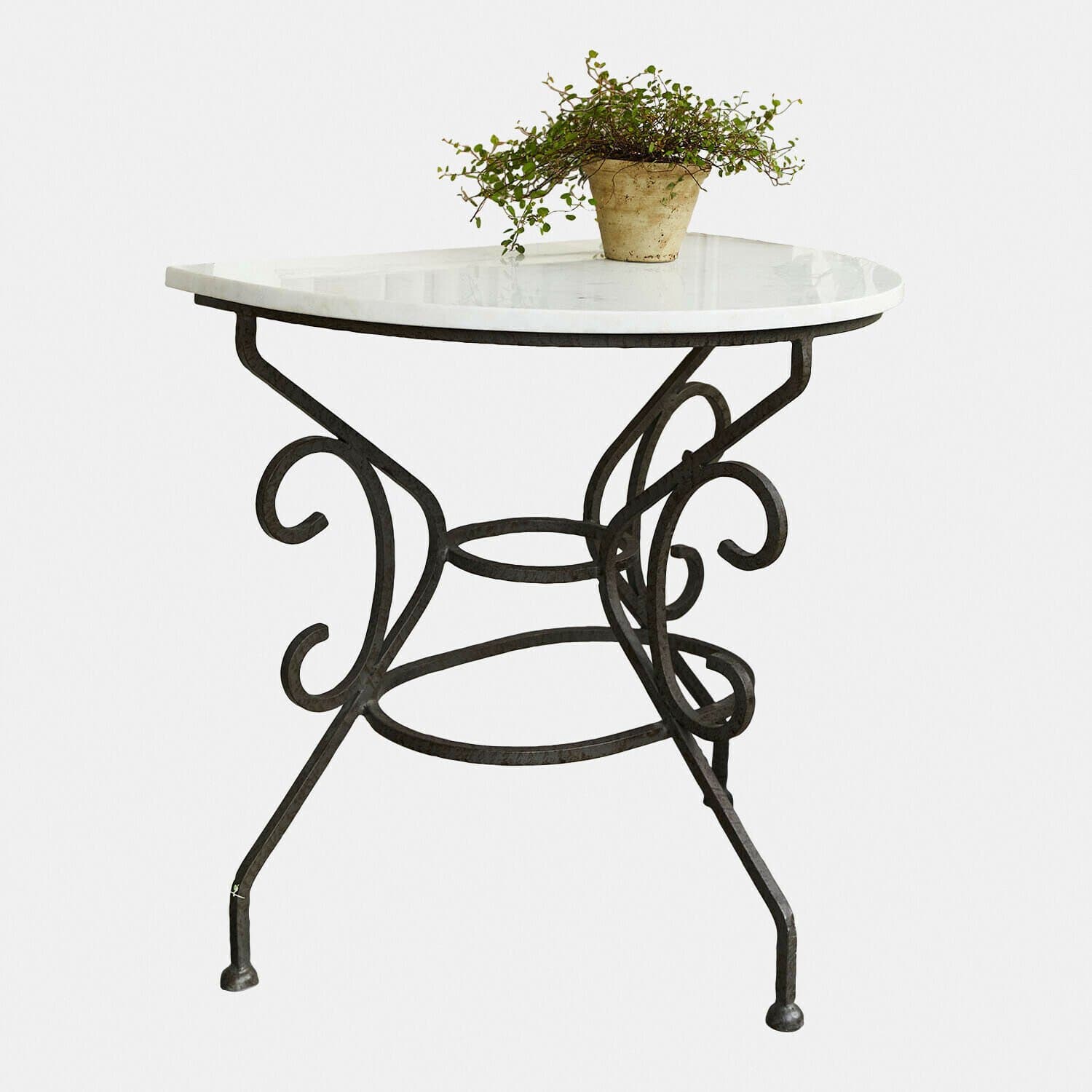 LOBERON Tafel Vialette zwart/wit