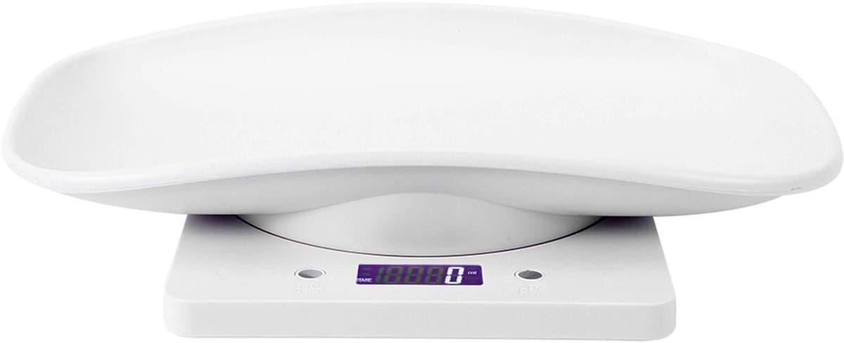 Dailygoods- Huisdierenweegschaal 10 kg - Digitale Weegschaal - Nauwkeurige Sensor - Antislip - Voor Katten/Honden/Papegaaien - Gezondheidsmonitor - Dierenweegschaal