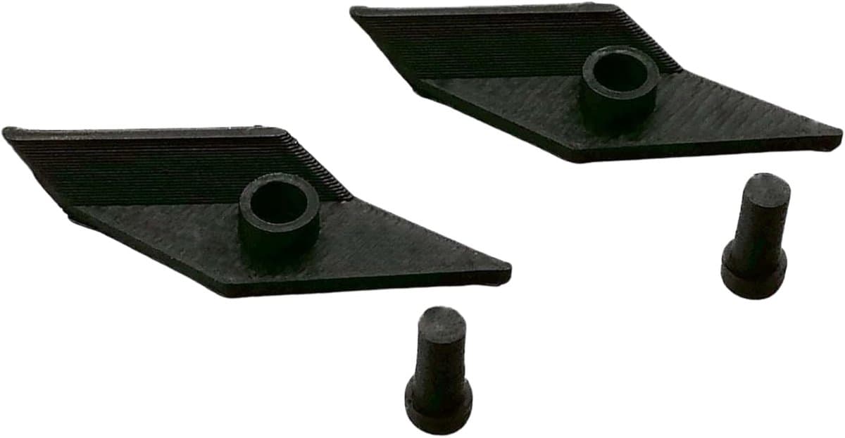 Ontstekingsknop compatibel met GPS Garmin Edge 1000, stopknop voor fietscomputer (2 stuks)