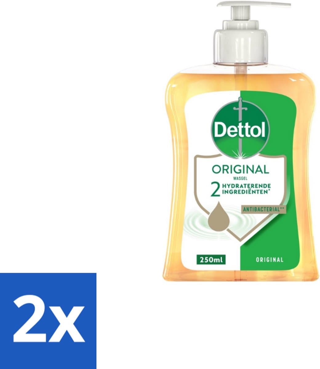 Dettol Handzeep Original 250 ml - Voordeelverpakking - 2 stuks