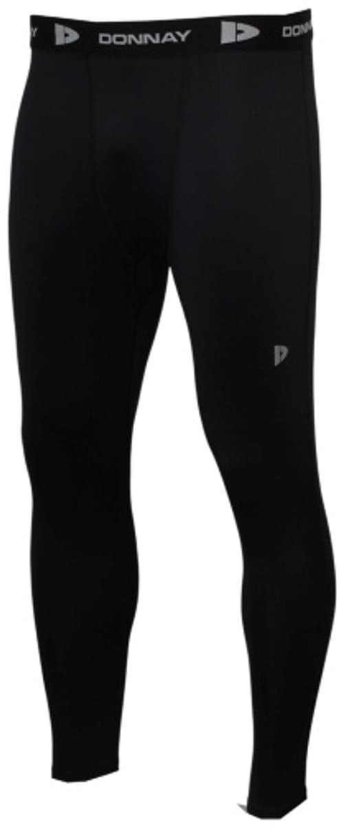 Donnay - Compressie Legging - Thermo/Sportlegging - Heren - Black (020) - maat XL