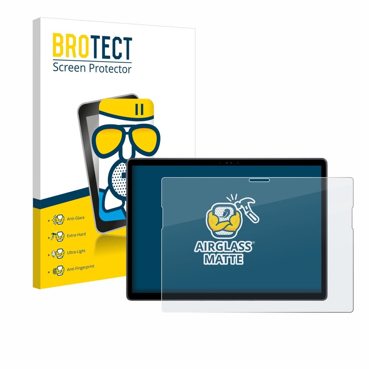 BROTECT - Screenprotector voor Dell Latitude 7350 Detachable - Folie Beschermfolie Beschermglas matte