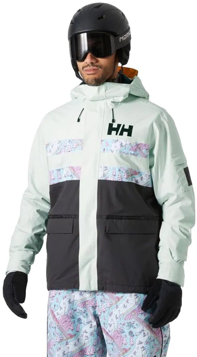 Helly Hansen Ullr D Fram Jas Groen,Grijs S