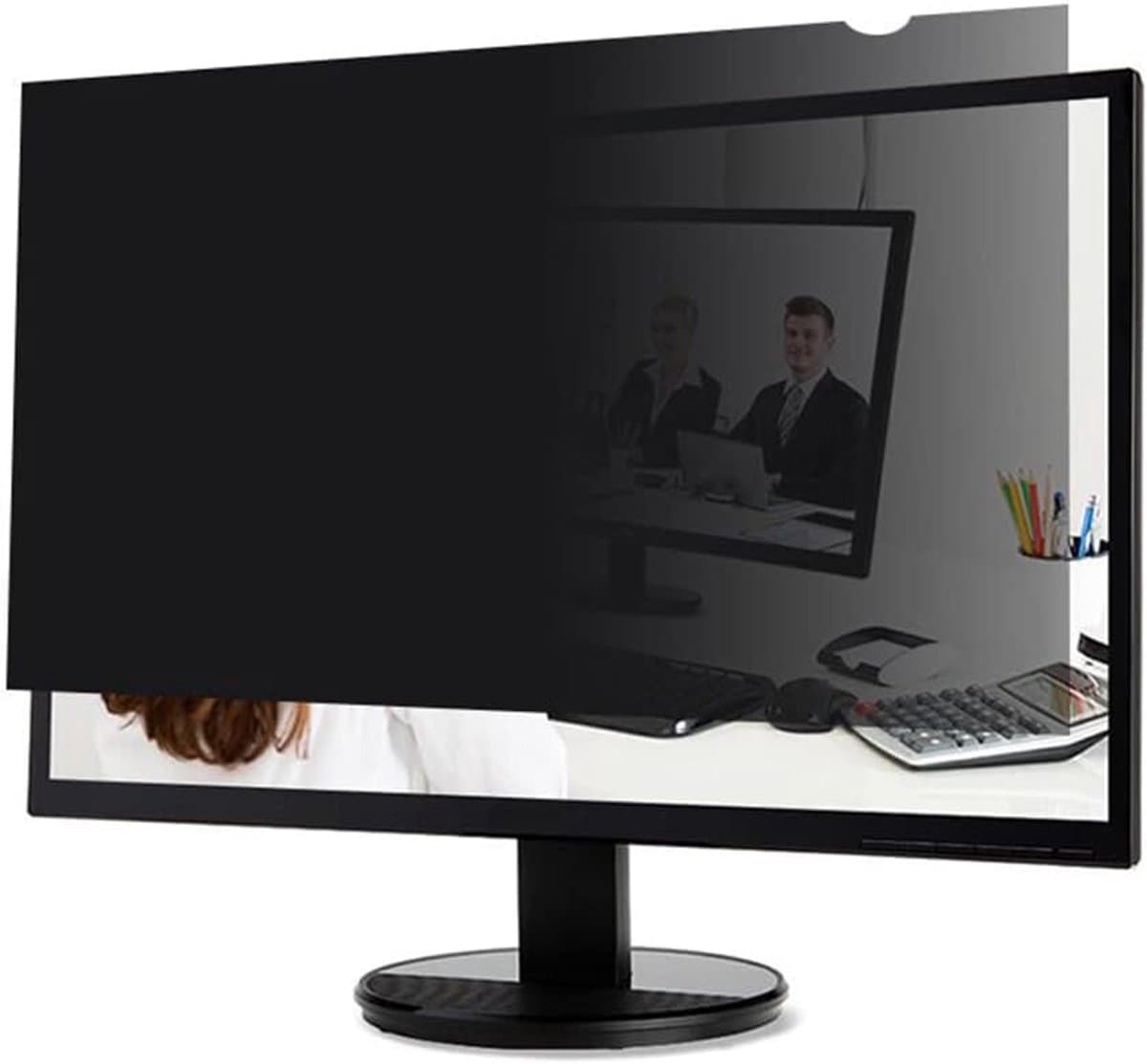 Privacyfilter Monitor - Schermbeveiliger - Behoud Vertrouwen - Omkeerbaar Mat Glanzend - 16:10 Beeldverhouding