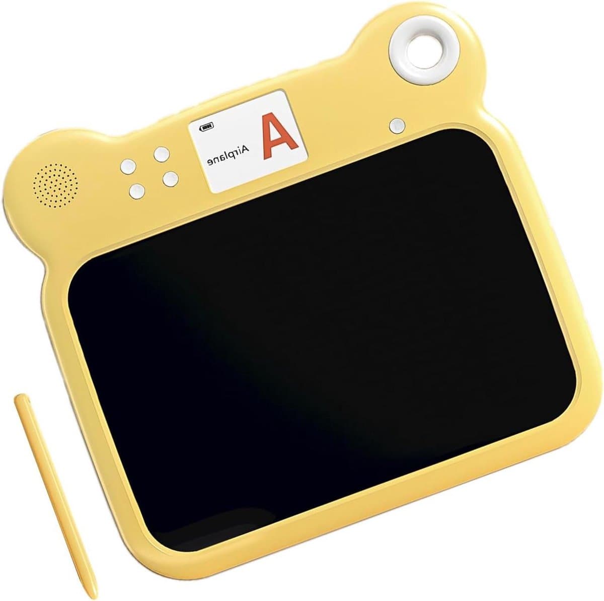 Elektronisch Tekenbord - Schrijftablet Kinderen - Creatief Leren - Herbruikbaar Scherm - 20 cm - Lichtblauw