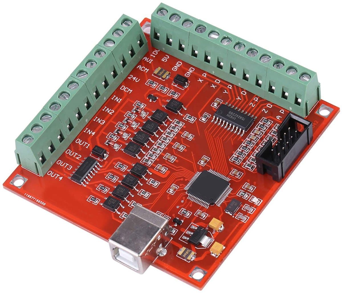 Store_9 - USB Kaart Bewegingsbesturing - Gravure Controller - 4-assige Besturing - Compact Formaat - Bewegingscontrole - Voor Machines - Ge...