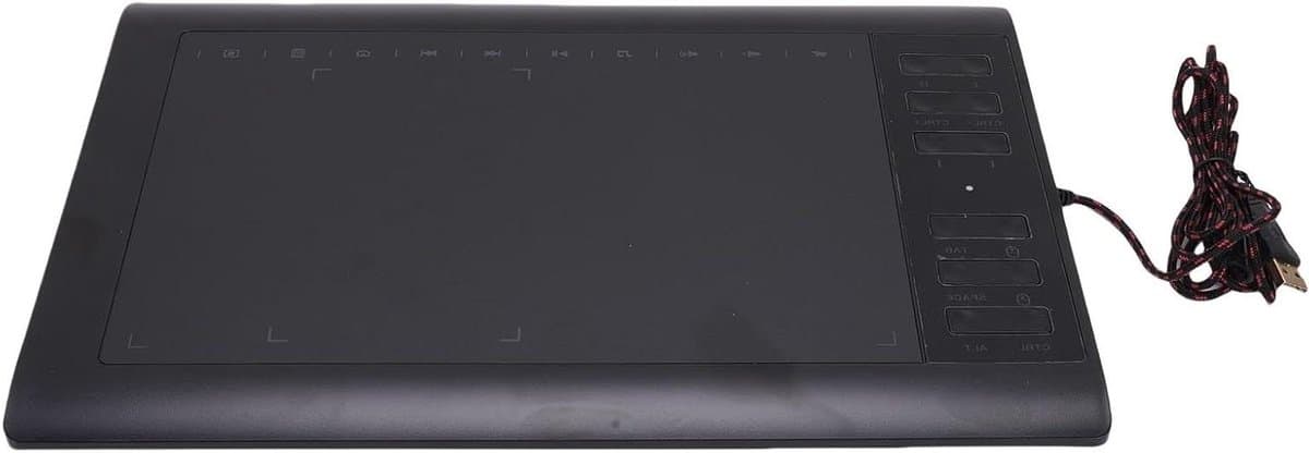 Grafische Tekentablet - Digitaal Tekenbord - Digitaal Tekenen - 8192 Drukgevoeligheid - 10 x 6 Inch - Zwart