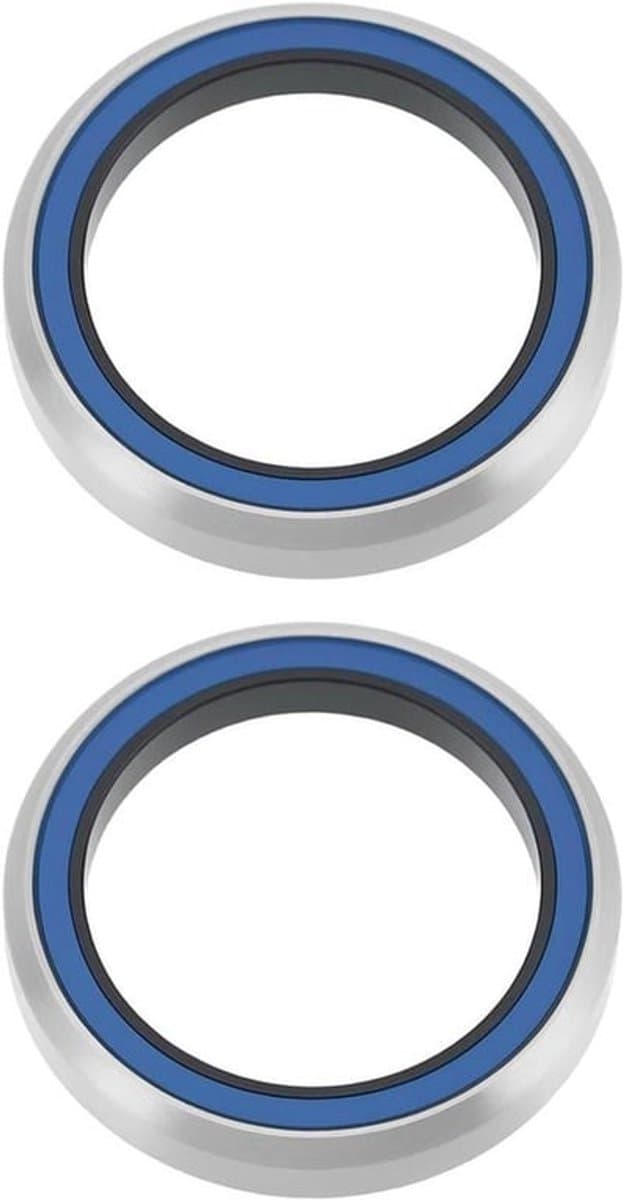 Fiets Headset Lager - Fietsen - Grote Meerderheid - 41x30x6.5mm - Verborgen Headsets - Half Verborgen Headsets - Externe Fietslagers - Geschikt voor Fietsen - Zilver Metaal.