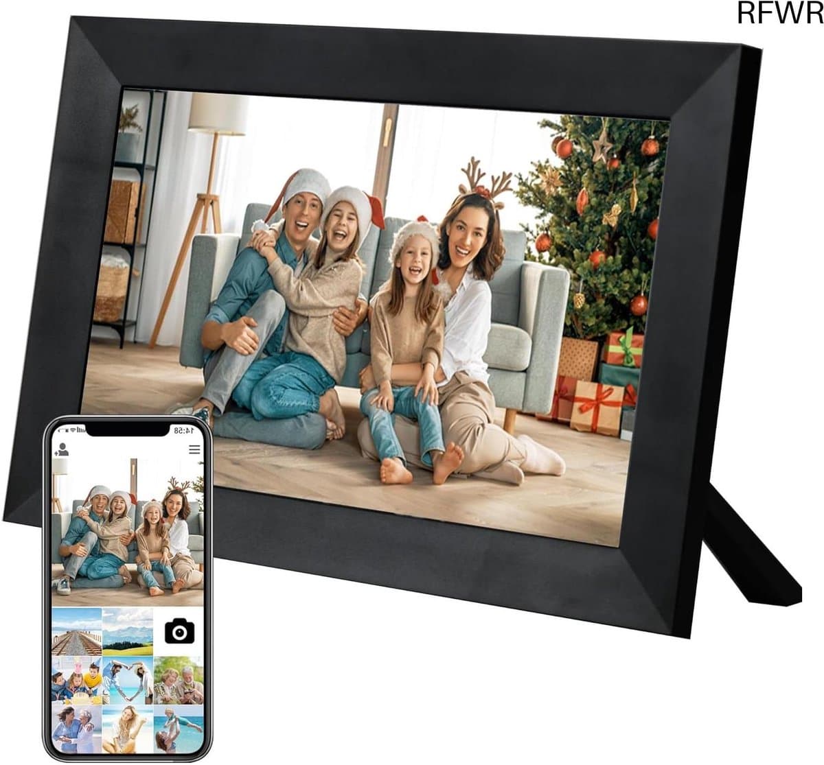 Digitale Fotolijst met Wifi - Fotolijsten - Frameo App - HD Kwaliteit - beeldscherm