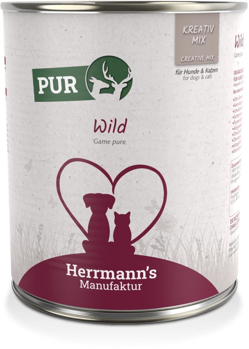 Herrmanns pure wild (800 GR)