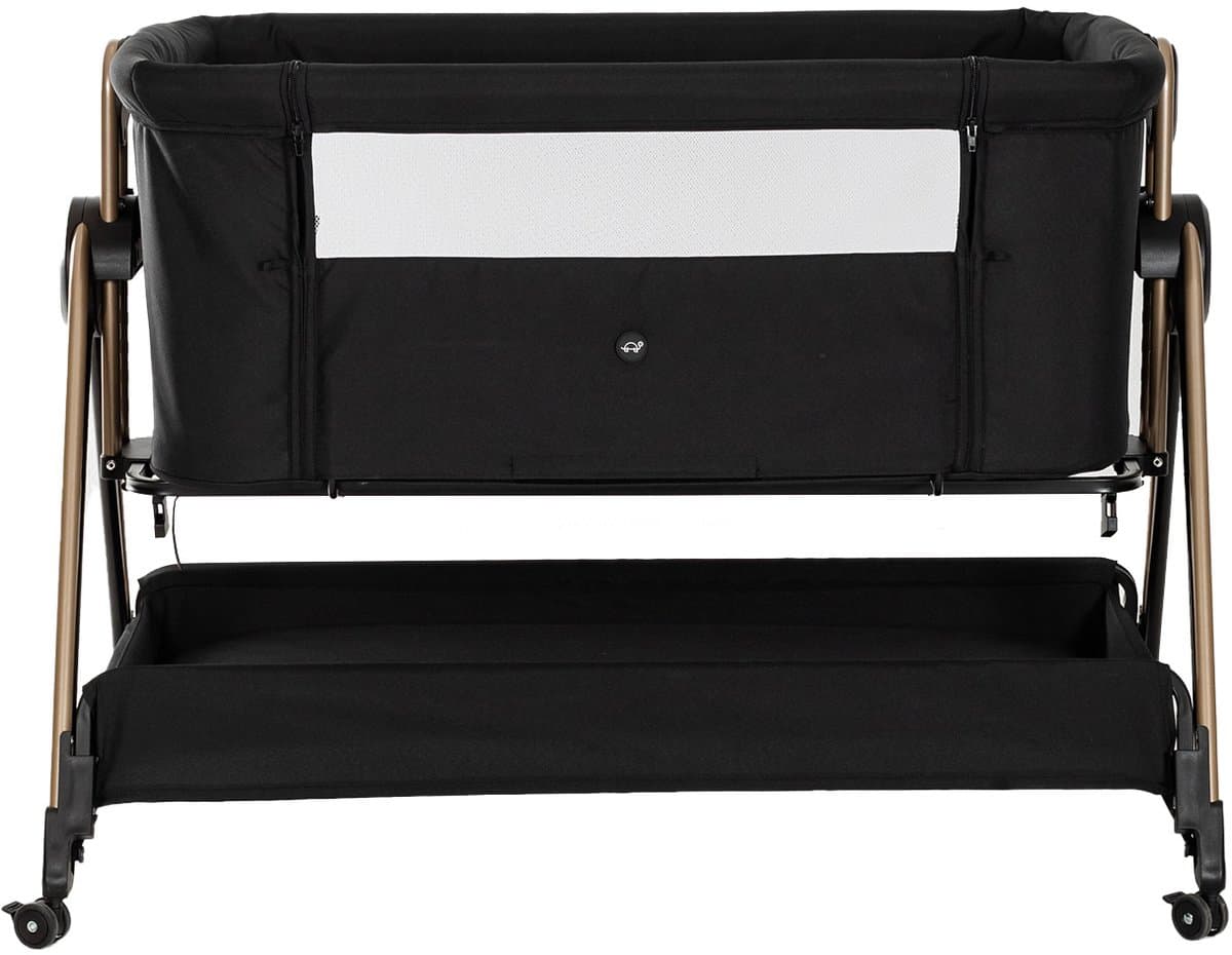 Puck Claire Co-Sleeper - Zwart / Goud