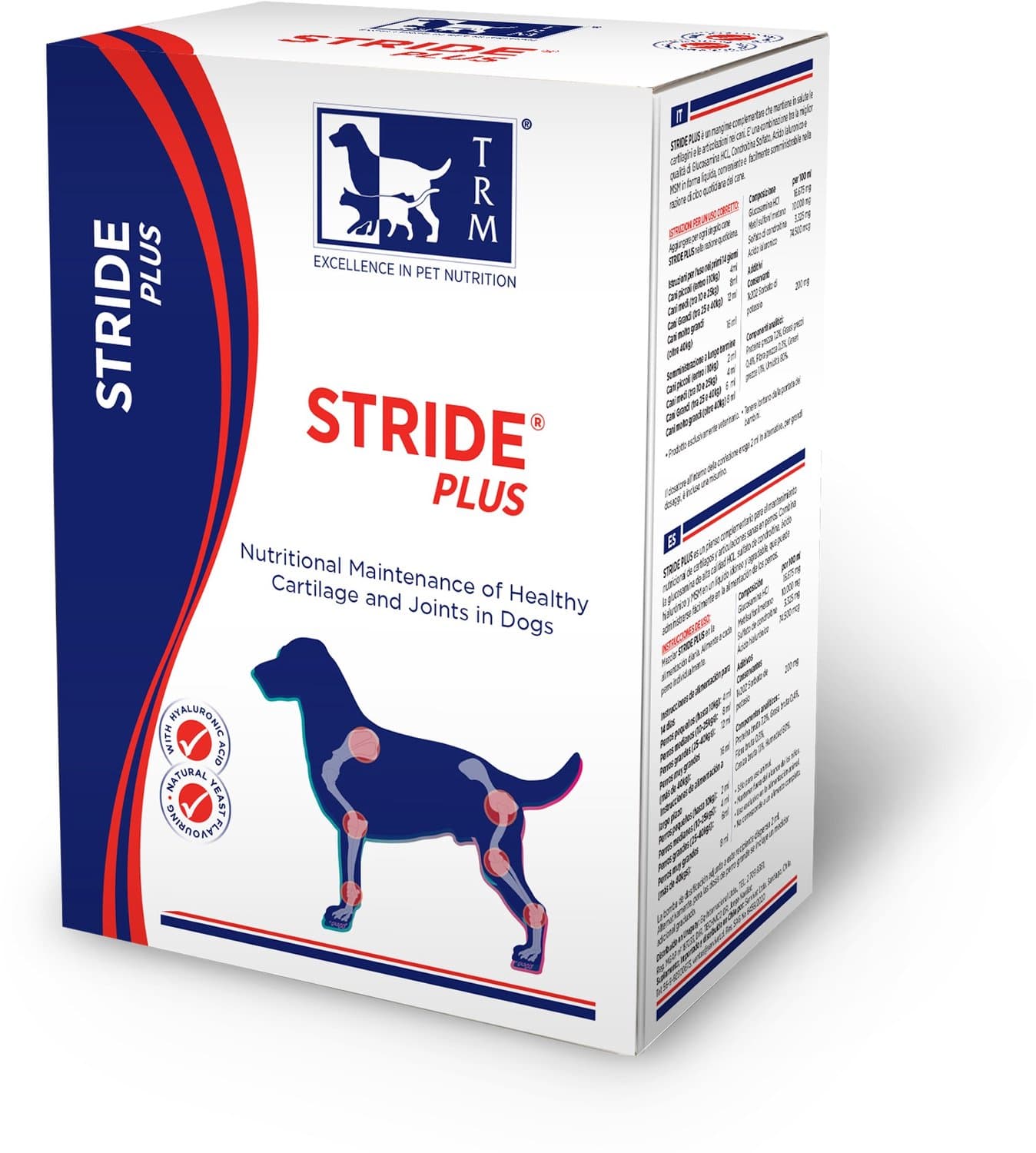 TRM Stride Plus - Supplement Hond -Gewrichten - Glucosamine - 500 ML