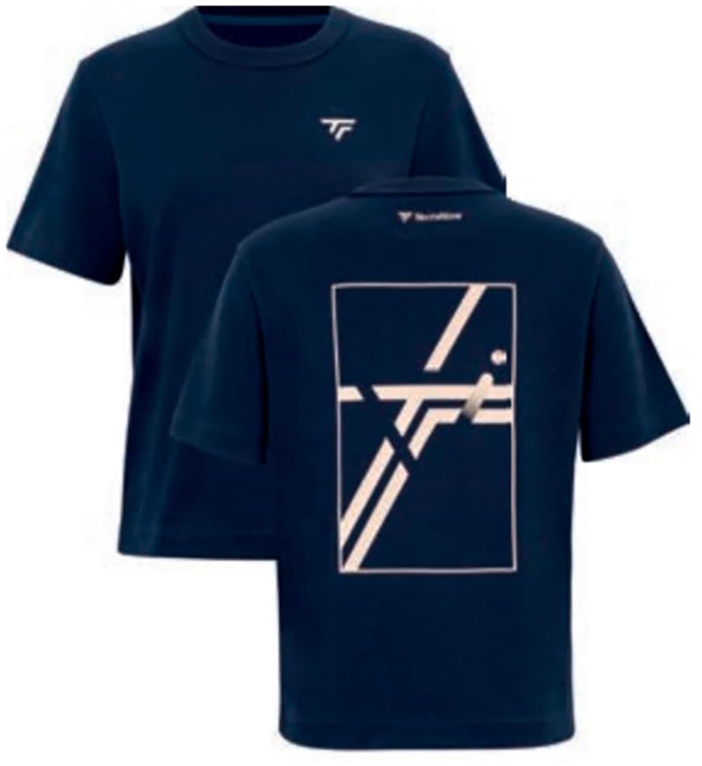 Tecnifibre Graphic Tee W - T-shirt - Marine - XL