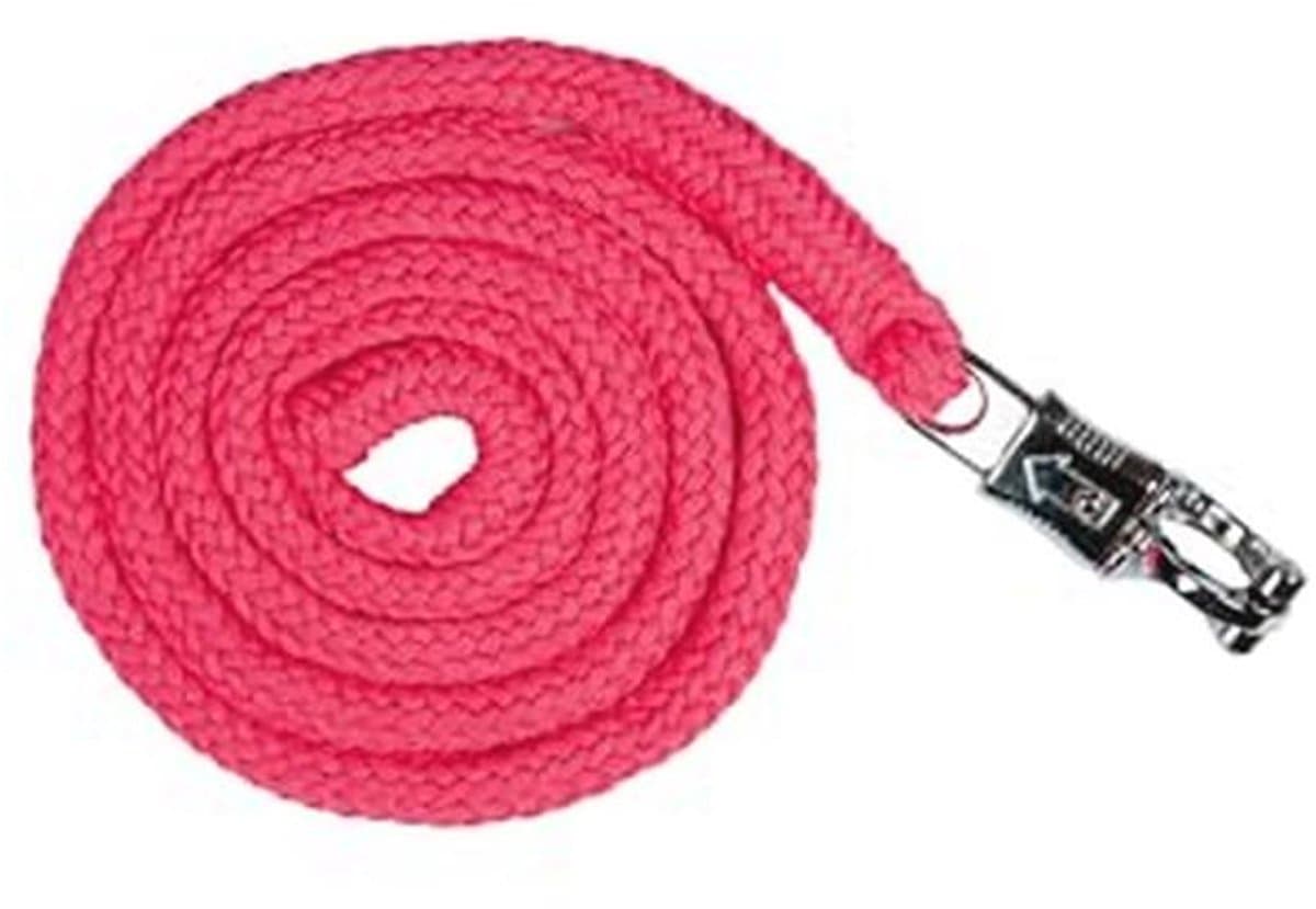 Halstertouw Neon Roze met Paniekhaak 180 cm - Veilig en Comfortabel