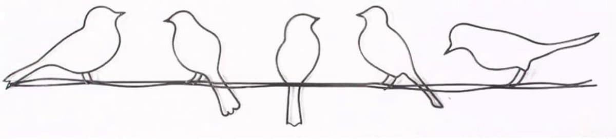 Metalen Wanddecoratie met Vogels – Uniek Kunstwerk voor jouw Interieur
