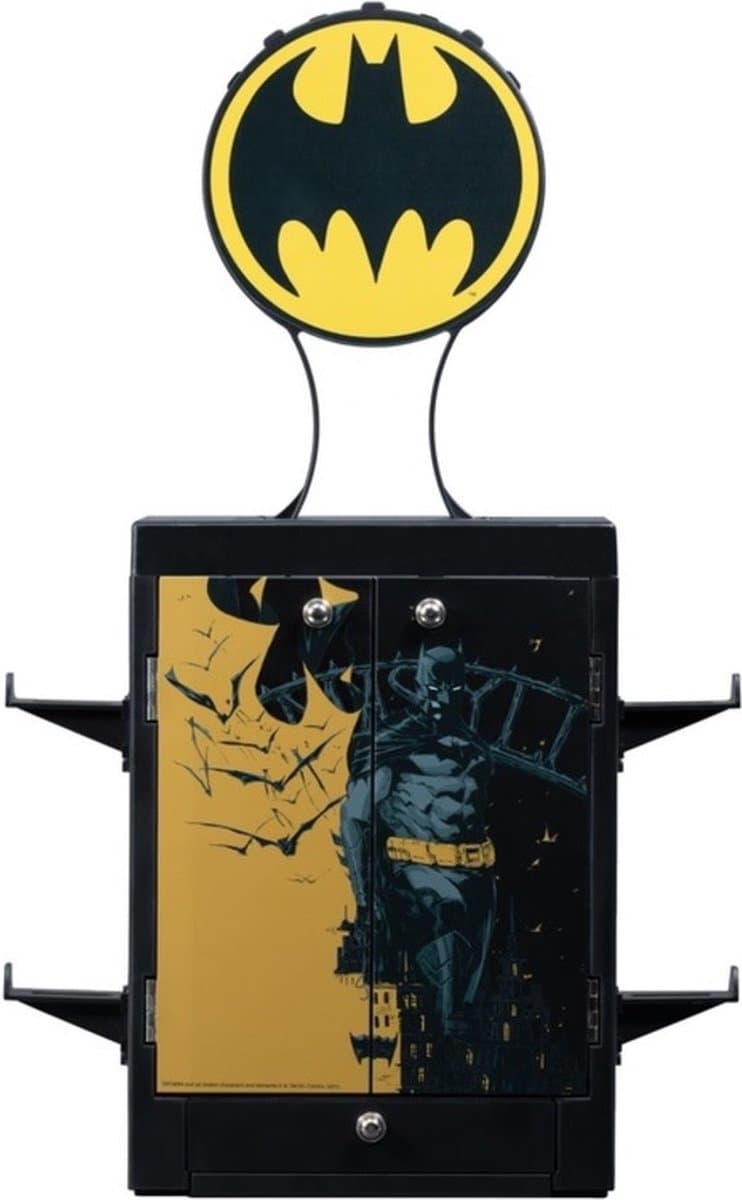 Numskull - DC Comics - Officiele Batman Luxe Gaming Opbergtoren voor 4 Controllers - 10 Games - Koptelefoon