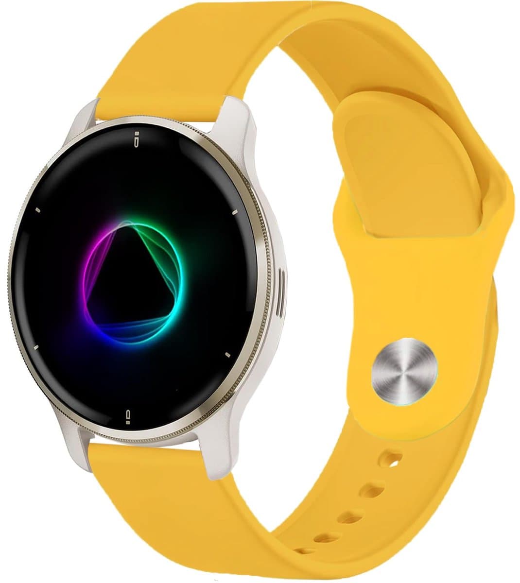 Silikonarmband 20mm voor Garmin Venu en Vivoactive series