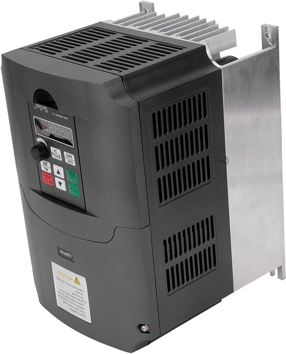Frequentieomvormer - Motorregelaar - Motortoerentalregeling - Vectorbesturing - 75 kW - Grijs