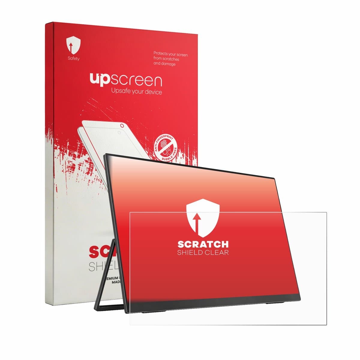 upscreen - Screenprotector voor Yodoit PTM19 19" - Folie Beschermfolie transparant