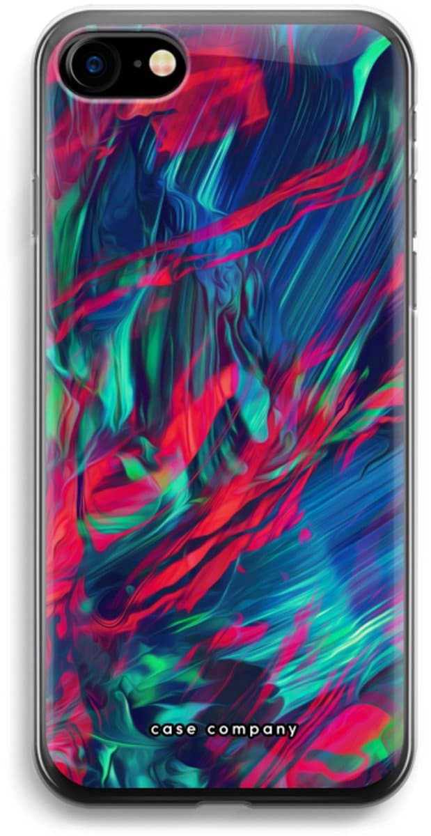 Case Company® - Hoesje geschikt voor iPhone 7 hoesje - Pilgrims Of The Sea - Soft Cover Telefoonhoesje - Bescherming aan alle Kanten en Schermrand