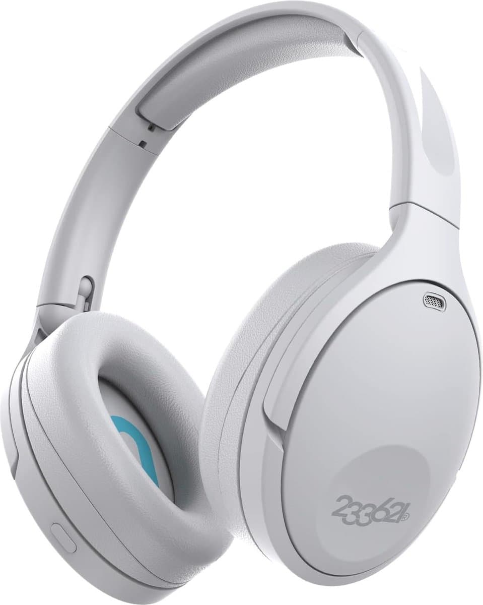 Draadloze Noise Cancelling Koptelefoon met 100 Uur Afspeeltijd - Lichtgewicht en Comfortabel voor Dagelijks Gebruik