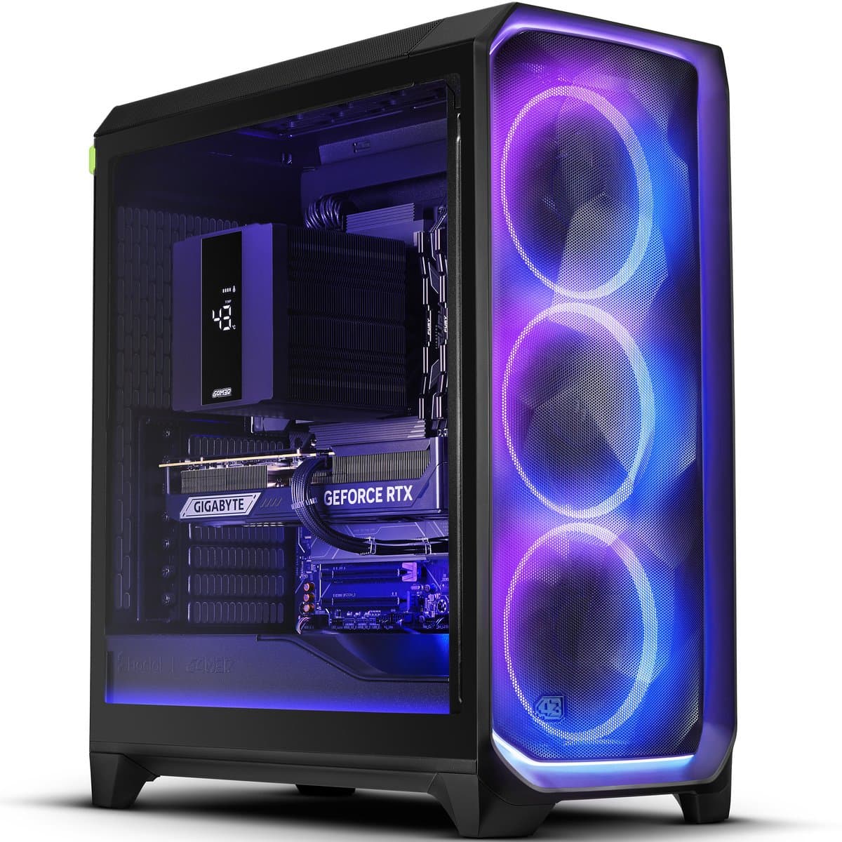 G4M3R® Hero 2.0 – AMD Ryzen 7 7800X3D - RTX 5070 12GB - 32GB RAM - 1TB SSD - ARGB-verlichting - Wi-Fi – High End Gaming PC