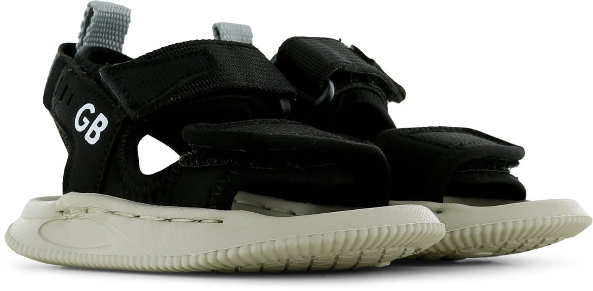 Go Banana's Zwarte Lichtgewicht Sandaal - Sandalen Kind - Jongens - Black - Spandex - Maat 27