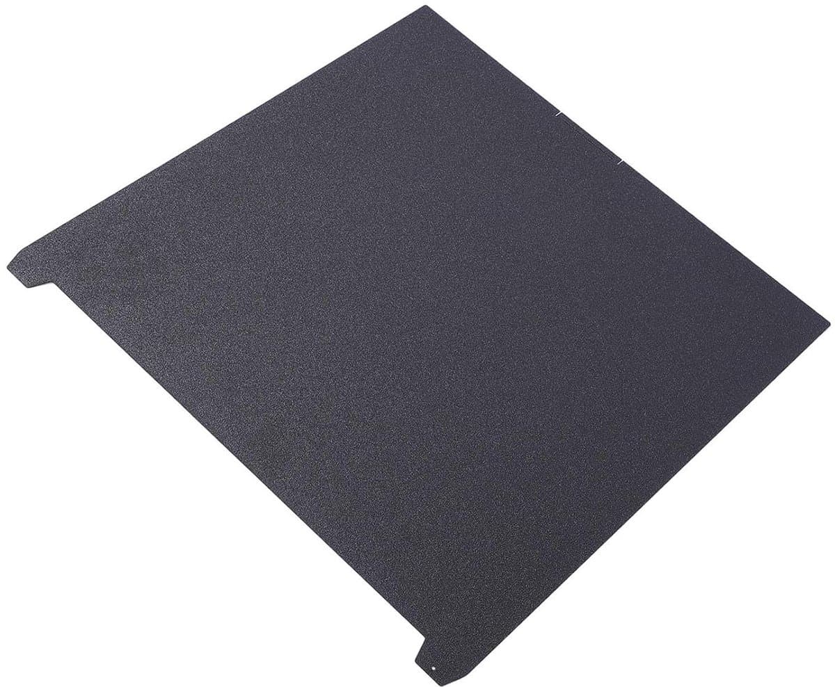 3D Printer Bouwplaat - PEI Vel - Model Printen - Dubbelzijdig Magnetisch - 370 x 370 mm - Zwart