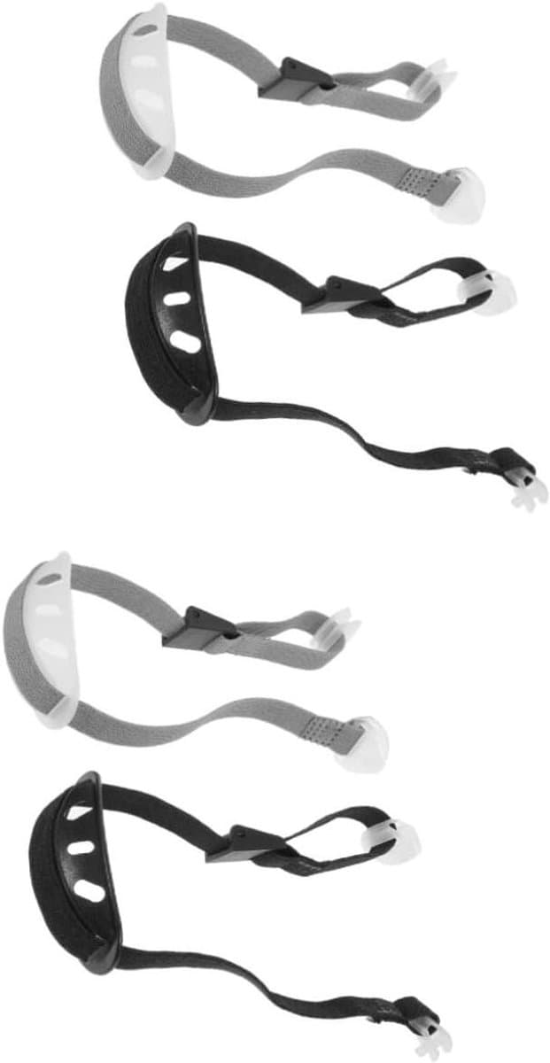 Helm Kinband - Veiligheidsharnas - Bescherming Werkplek - Verstelbare Pasvorm - 4 Stuks - Zoals Afgebeeld
