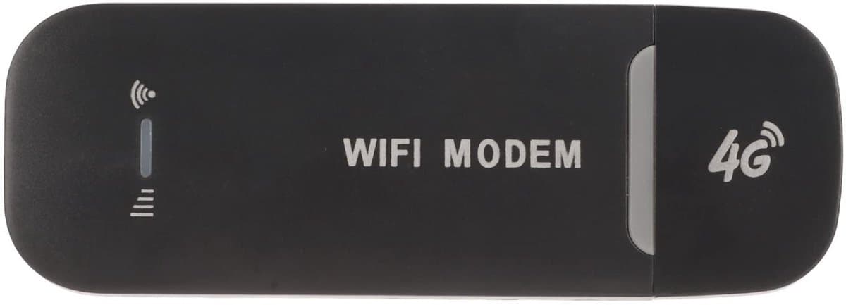 Allecto - 4G WiFi-router - Mobiele WiFi-hotspot - Draagbare router - Zwart - Simkaartsleuf - Geschikt voor telefoon, pc, tablet