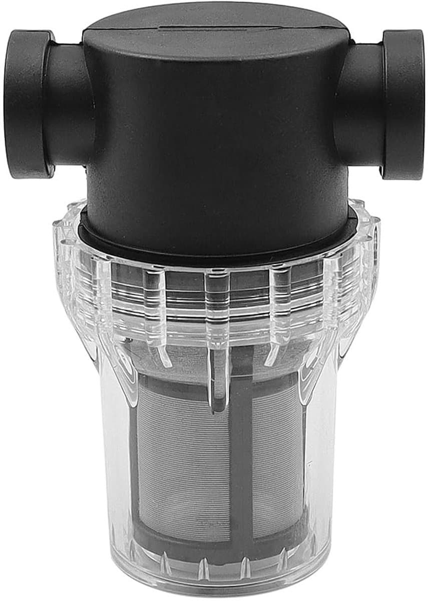 Dailygoods - Inline waterfilter - Tuinirrigatie - Verlengt levensduur apparatuur - 20 mm - Beschermt tegen verstoppingen - 80 mesh - Geschikt voor wat...