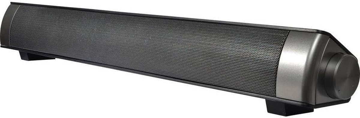 Compacte TV Soundbar met Audio Jack en USB, 40 cm Zwart