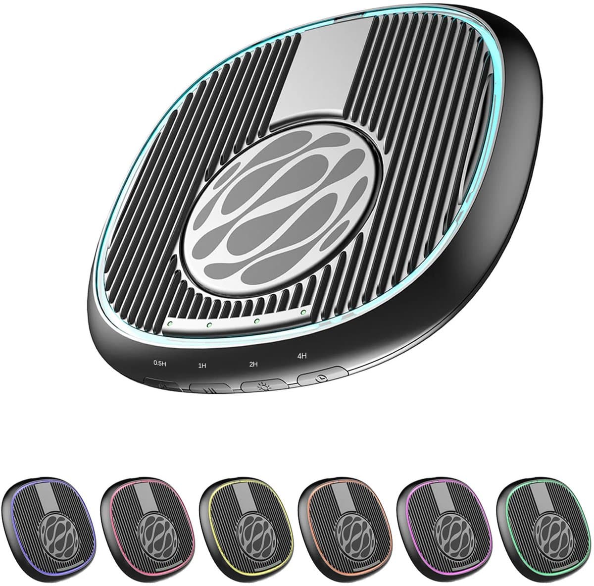 Ultradunne muistrigger met timer en led-indicator – USB-C-interface, stille werking, geschikt voor desktops en laptops.