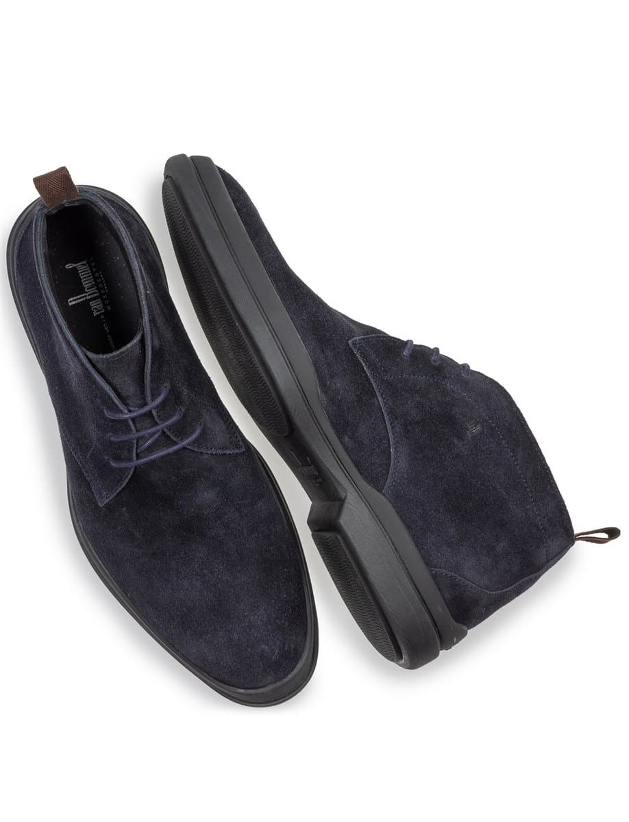 Floris van Bommel nette schoenen donkerblauw