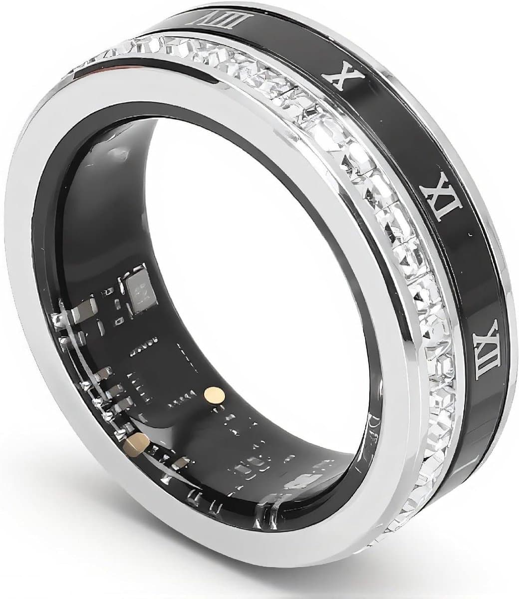 Slimme Ringen - Fitness Tracker Ring - Dagelijkse Activiteiten - IP68 Waterdicht - Niet gespecificeerd - Zilver