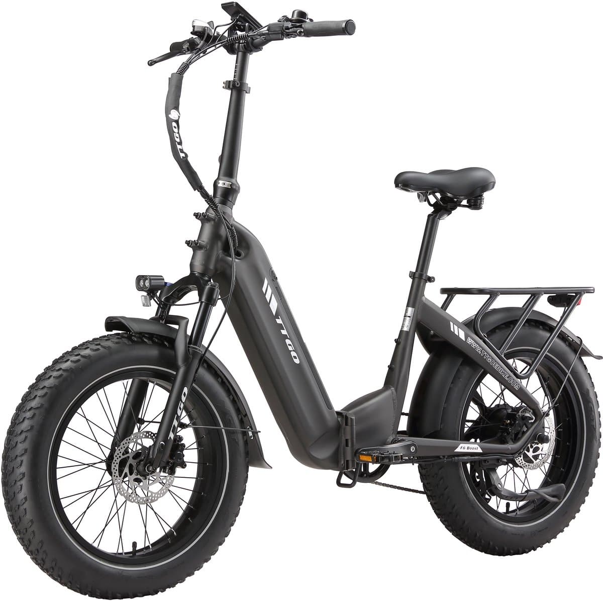 TTGO F6 Boost E-bike - 25 km/u - 20inch - 120km actieradius - 250W motor - 48V18Ah accu - 70NM - grijs