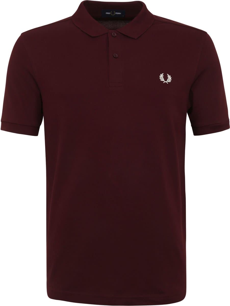 Fred Perry - Bordeaux Polo - Slim-fit - Heren Poloshirt Maat M